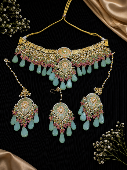 Kundan Wedding Choker Necklace