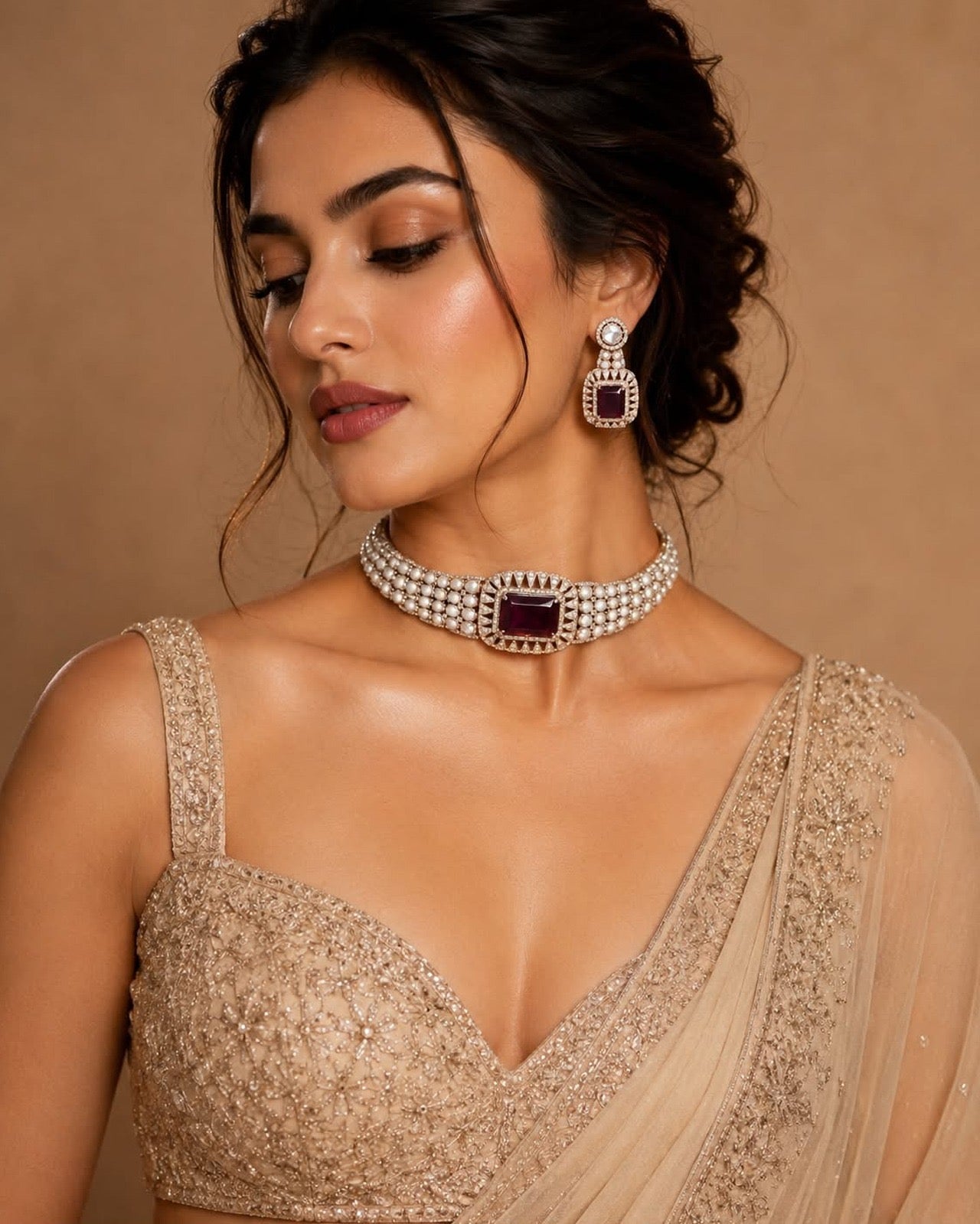 Statement Moissainite Choker Set