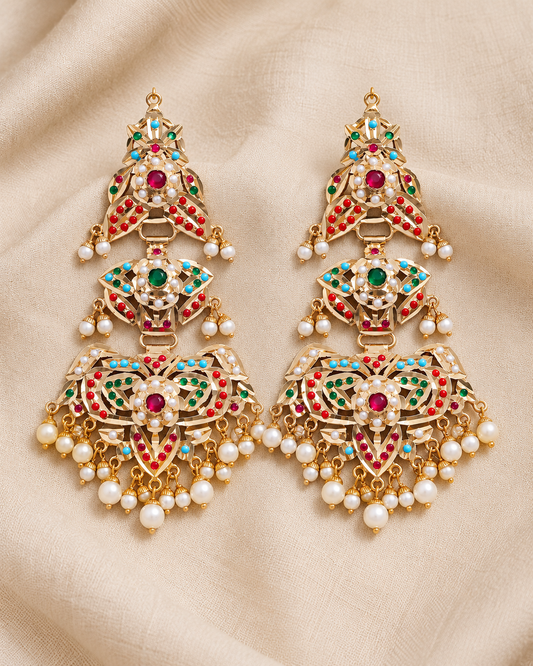 Heritage Multicolour Jhumka
