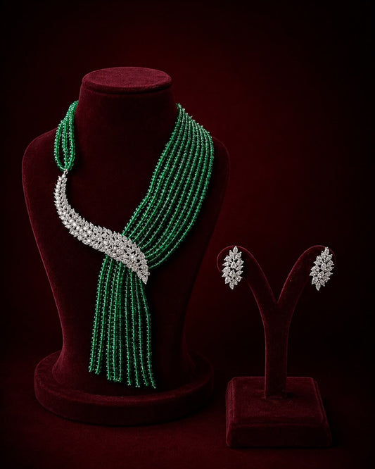 Designer Beads Diamond Necklace