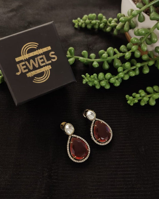 Kundan Drop Earrings