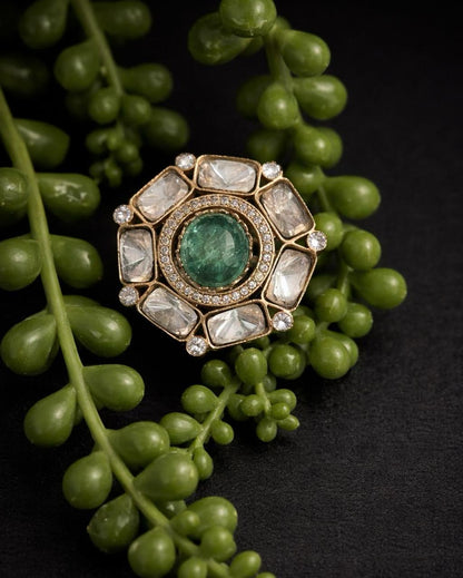 Kundan Statement Ring