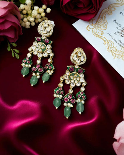 Traditional Kundan Earrings