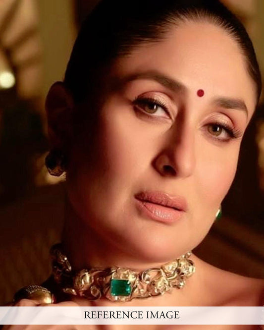Kareena Kapoor Golden Emerald Choker Necklace