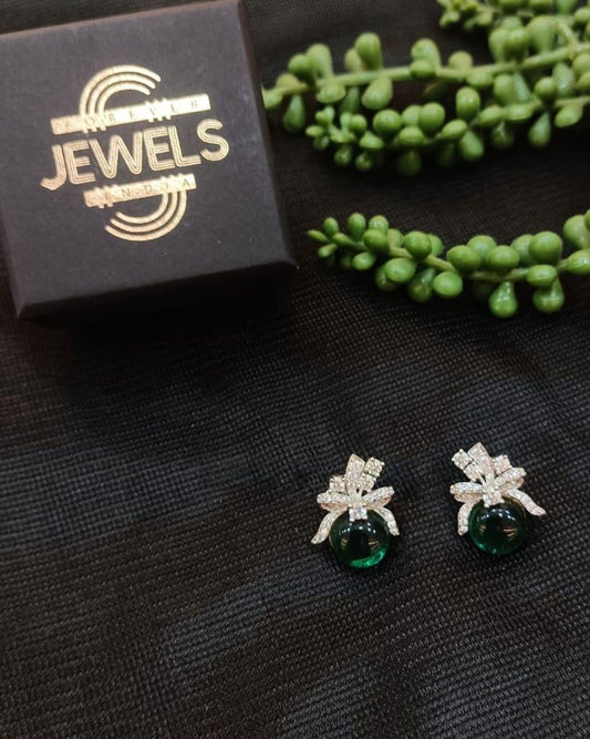 Emerald Studs Earrings