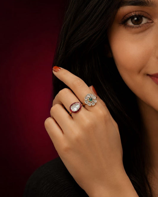 Classic Floral Ring