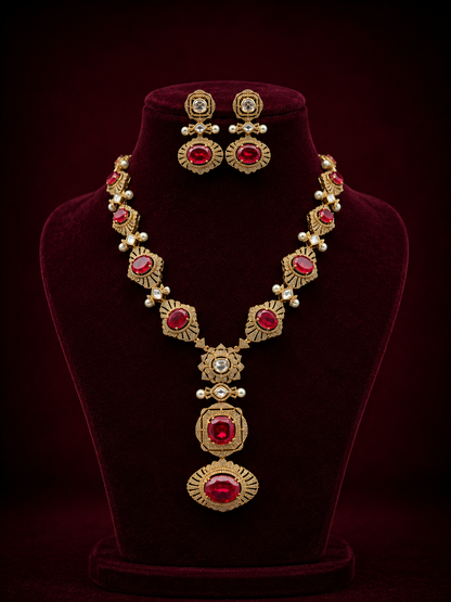 Royale Long Necklace Set