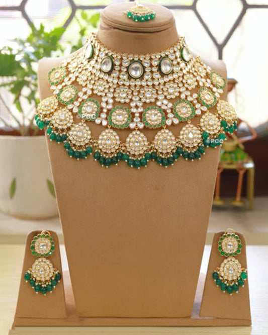 Green Maharani Bridal Set