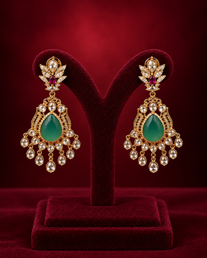 Ruby Royale Statement Set
