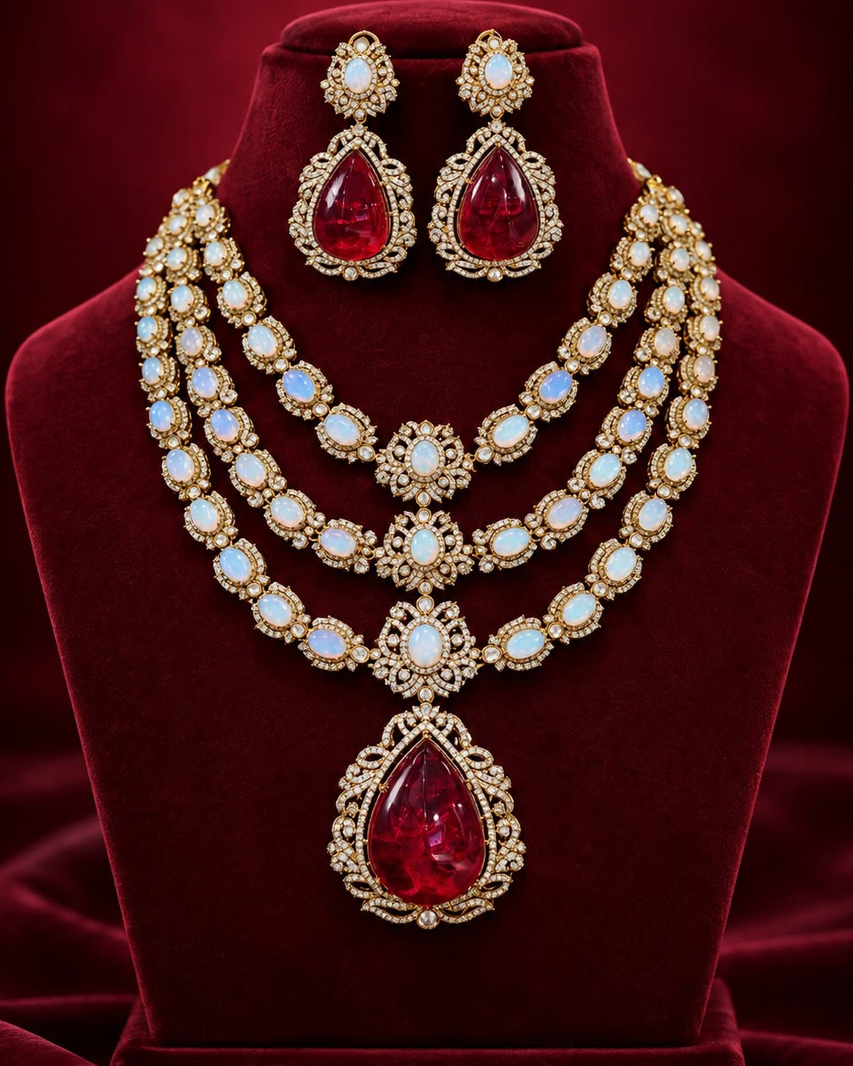 Red Layered Beauty