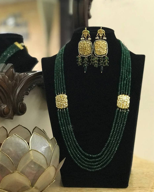 Green Long Mala