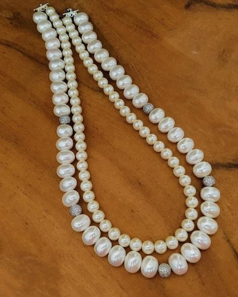 White Pearl Mala