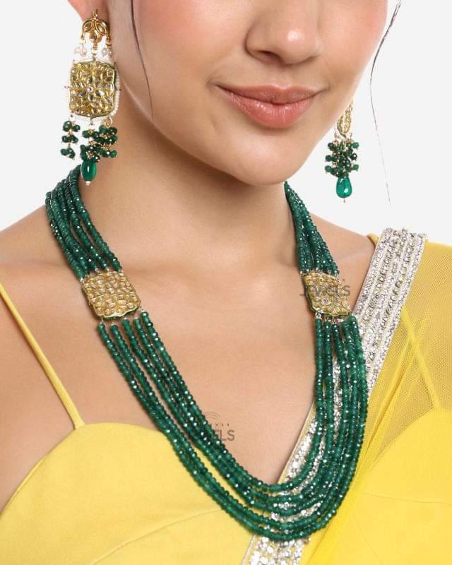 Beads Long Necklace set 
