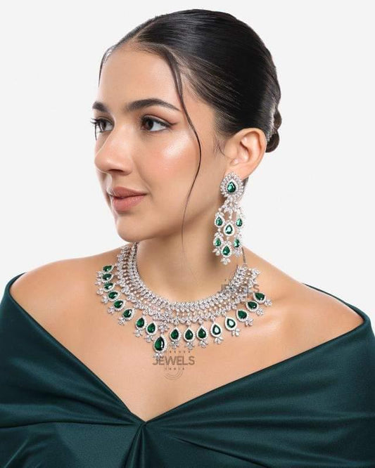 Emerald Diamond Set 