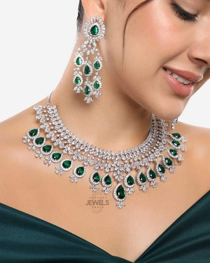 Diamond Necklace Set 