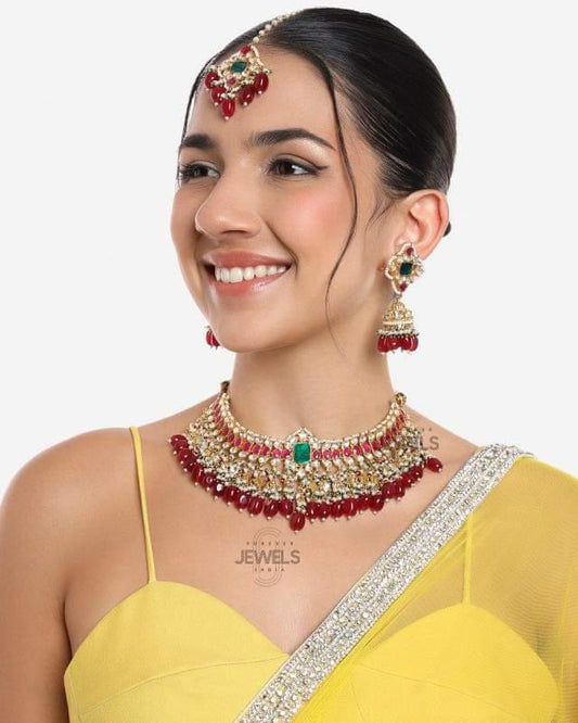 Red Bridal Jewellery 