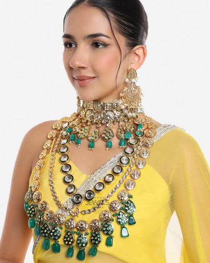 Emerald Bridal Set