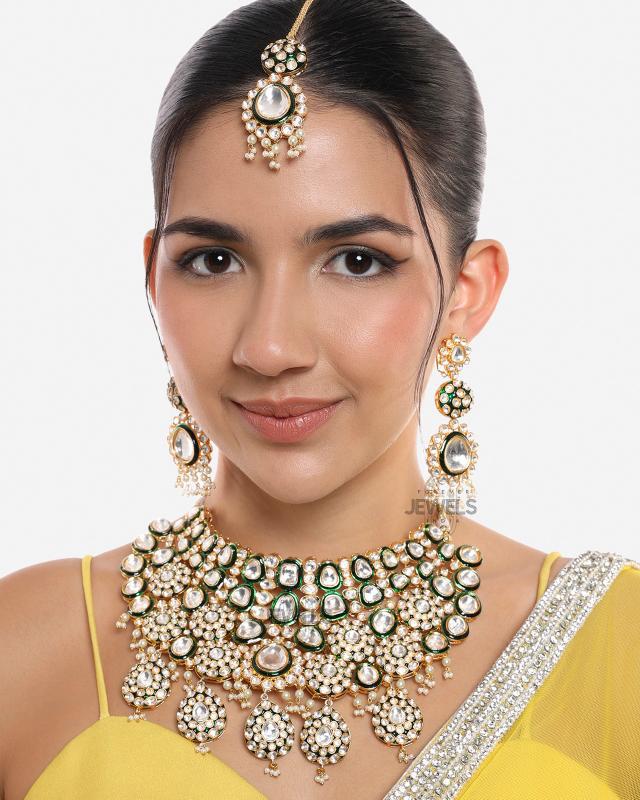 Mesmerizing Polki Bridal Set