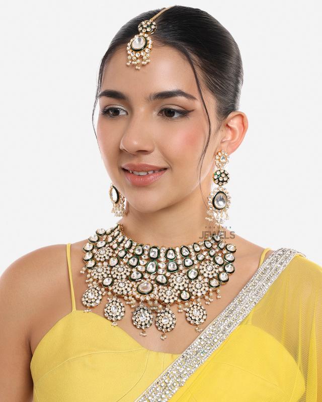 Mesmerizing Polki Bridal Set