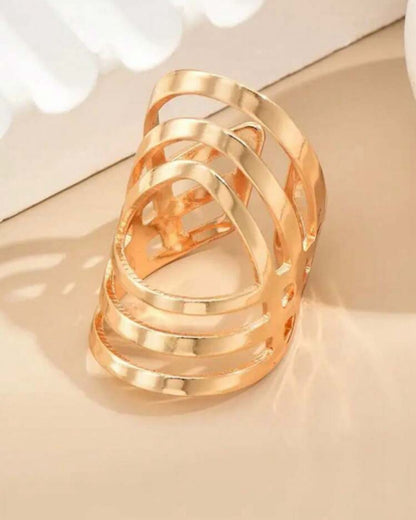 Hollow Open Ring