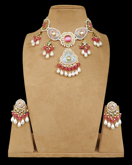 Exquisite Beads Choker Set