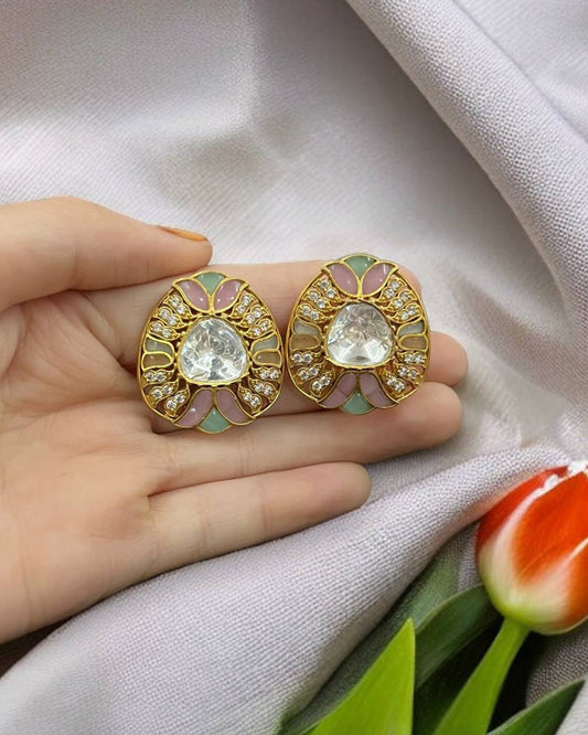 Polki studs Earrings