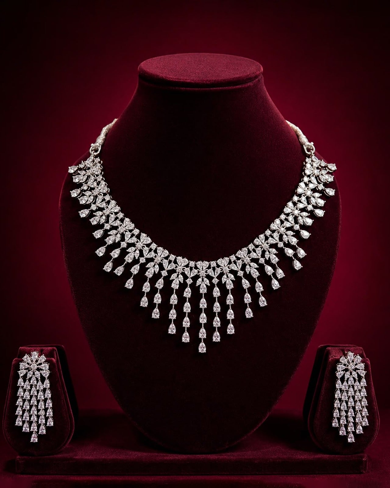 Fusion Diamond Necklace Set