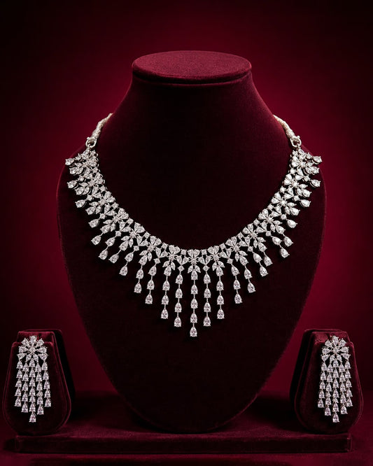 Fusion Diamond Necklace Set