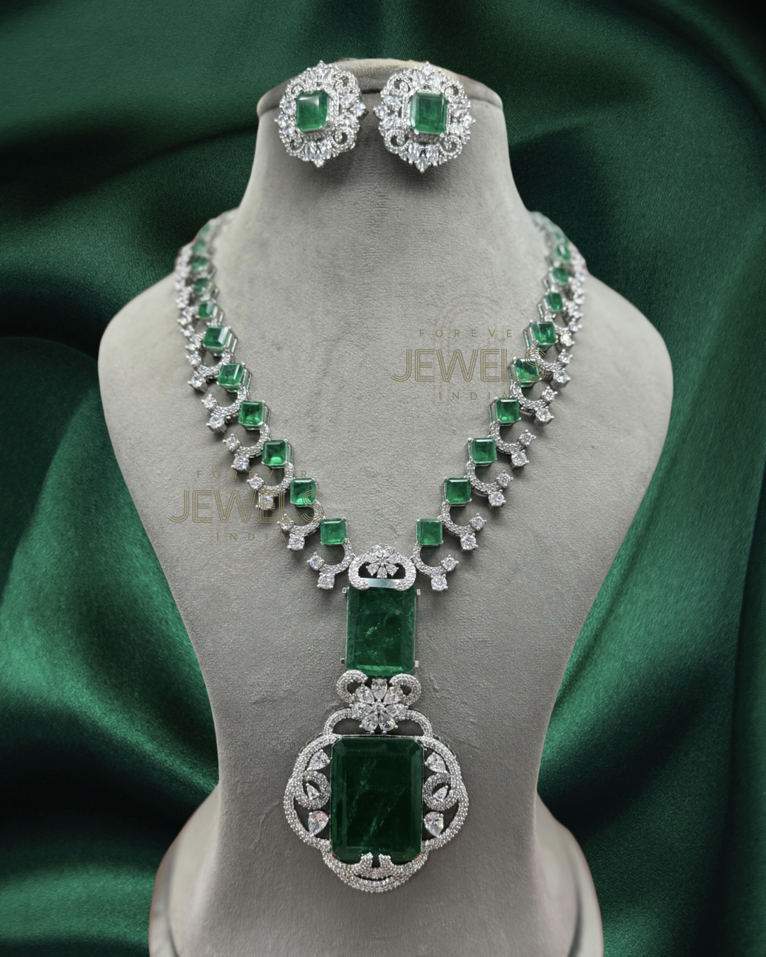 Nita Ambani inspired emerald set