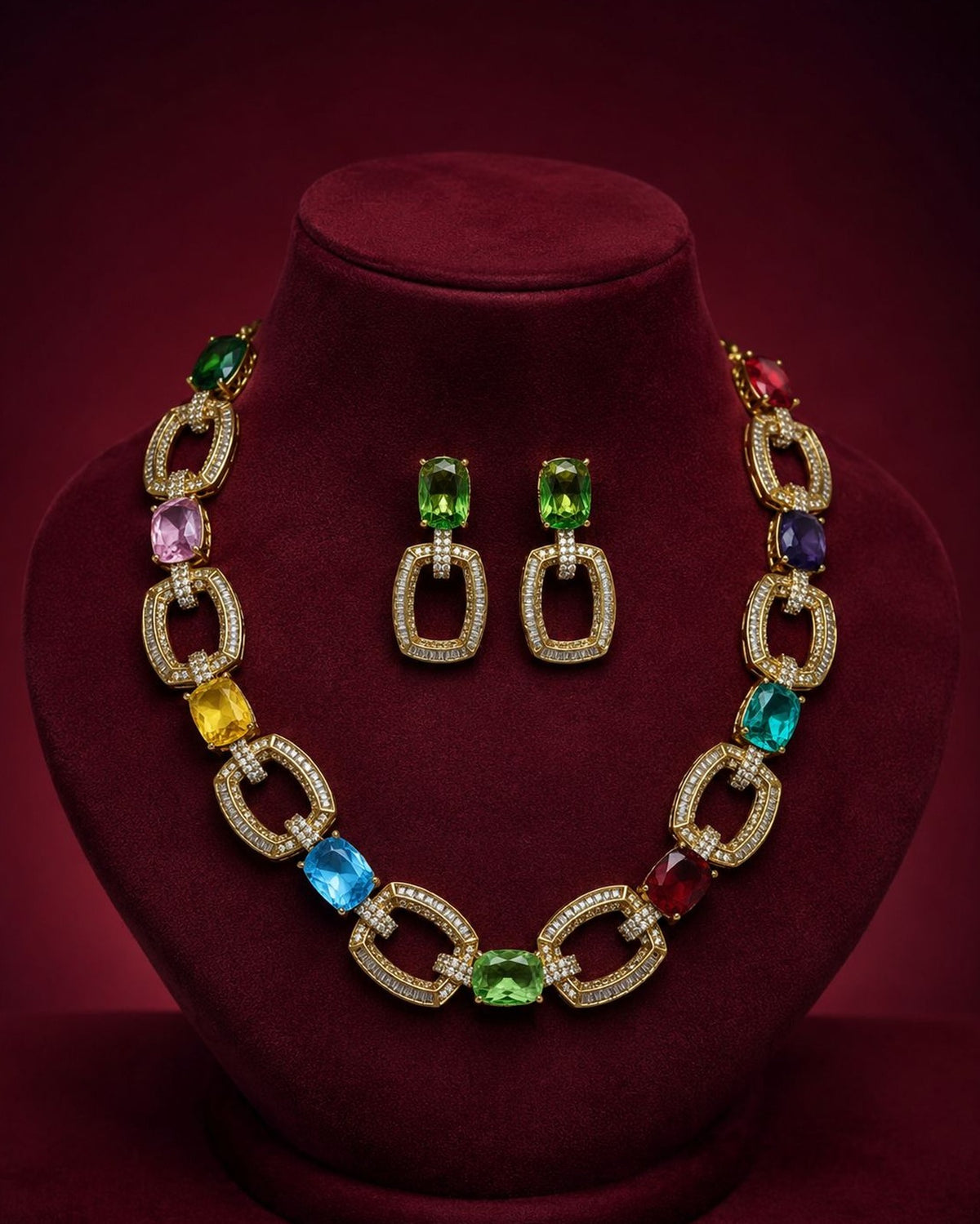 Twisted Classy Necklace Set
