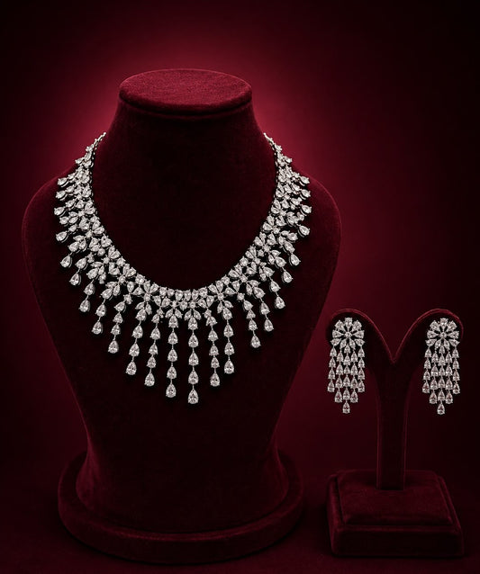 Fusion Diamond Necklace Set