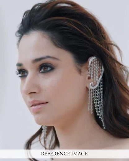 Earcuff Diamond Earrings