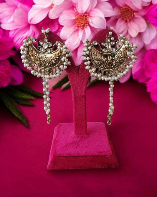 Pearl Drop Earrings with Sahara