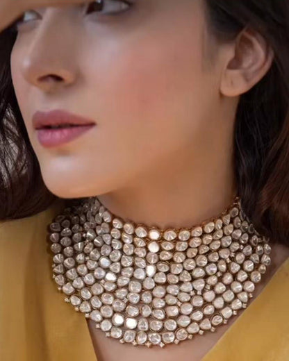 Victorian polki Bridal Necklace Set