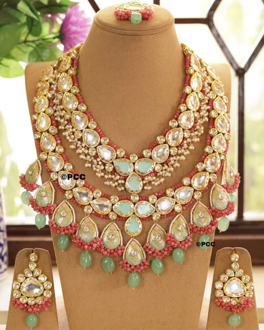 Layered  Trendy Bridal