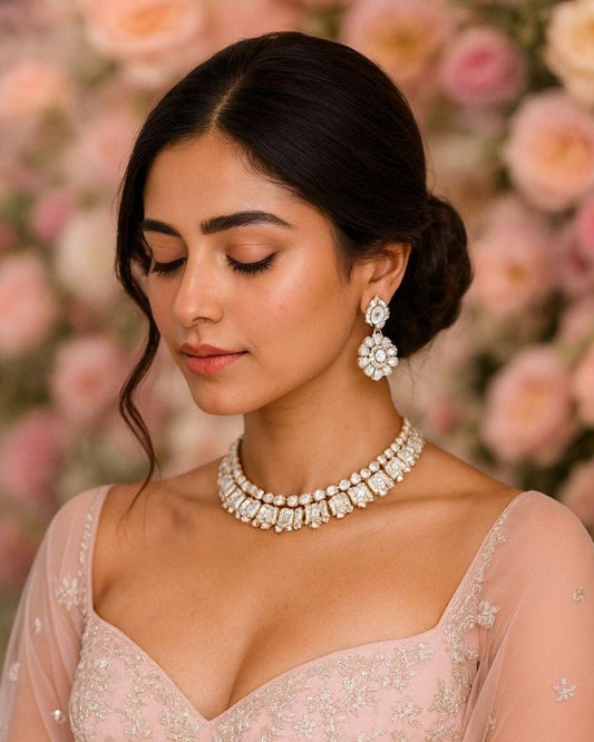 Polki Beauty necklace Set