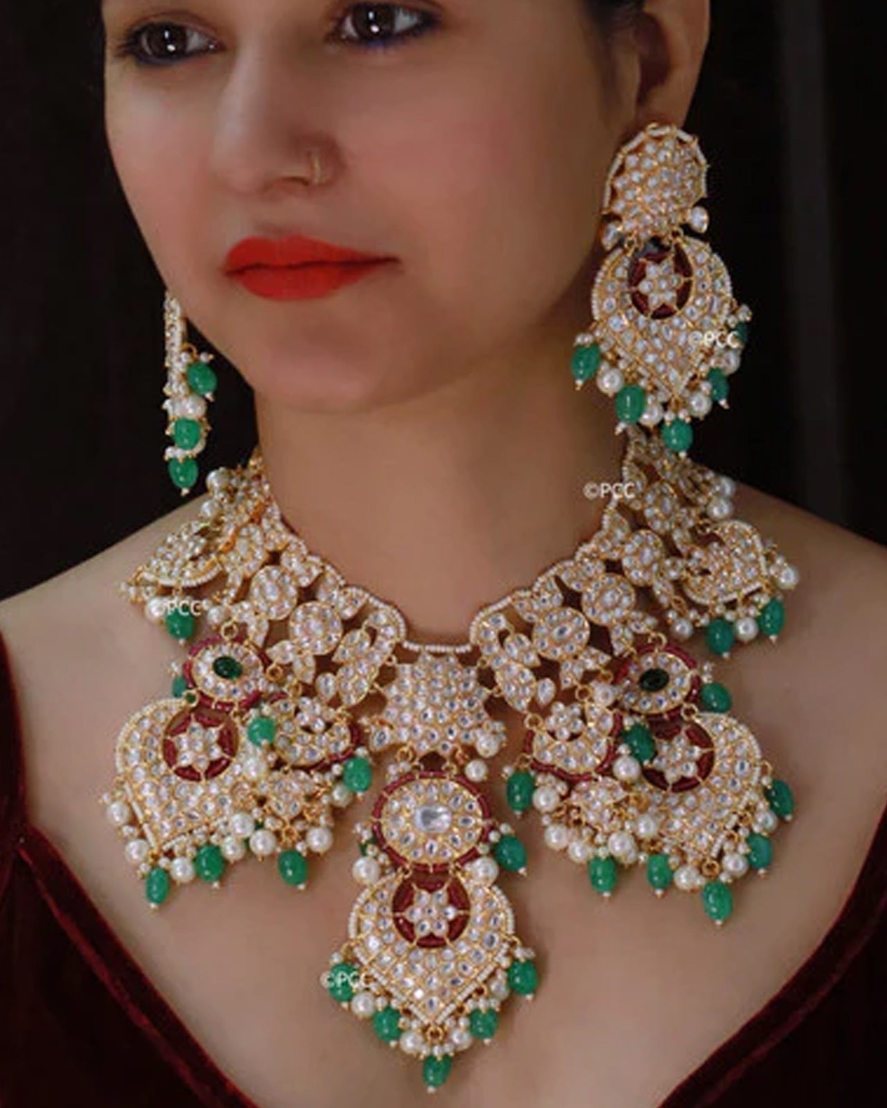 Royal Wedding Kundan Set