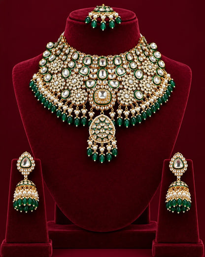 Royal Bridal Queen Necklace Set