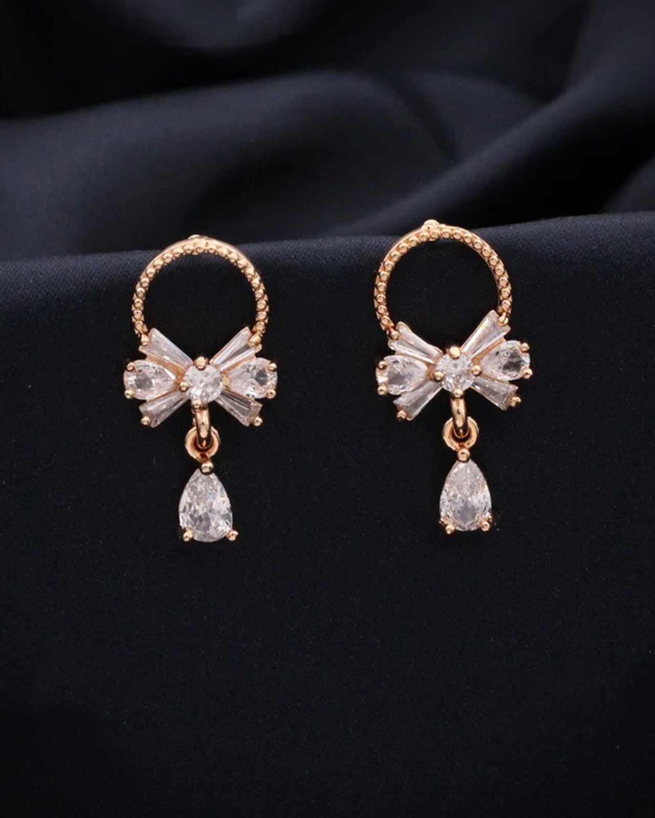 Shiny Diamond Earrings