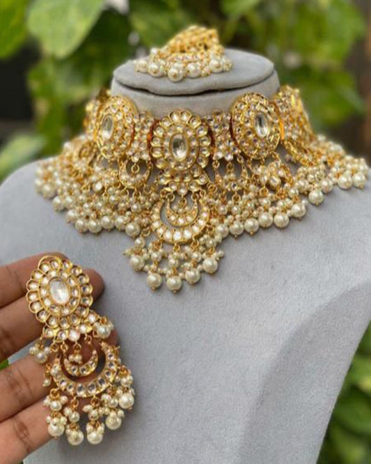 Majestic Kundan Heritage Necklace