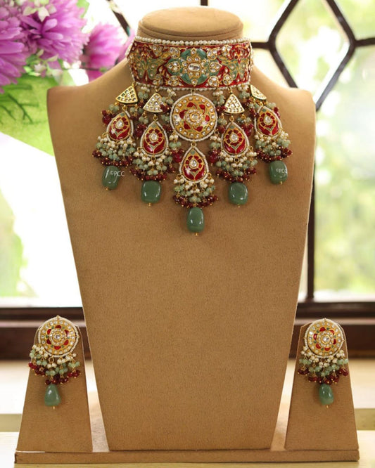 Beads Bridal Choker Set
