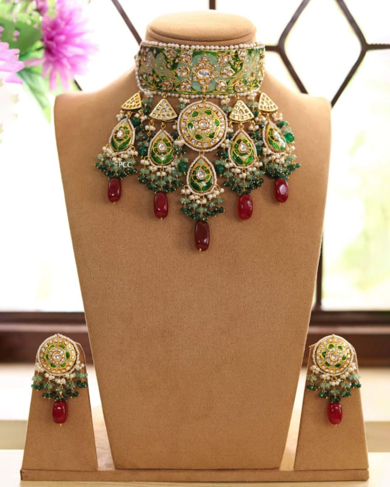 Beads Bridal Choker Set