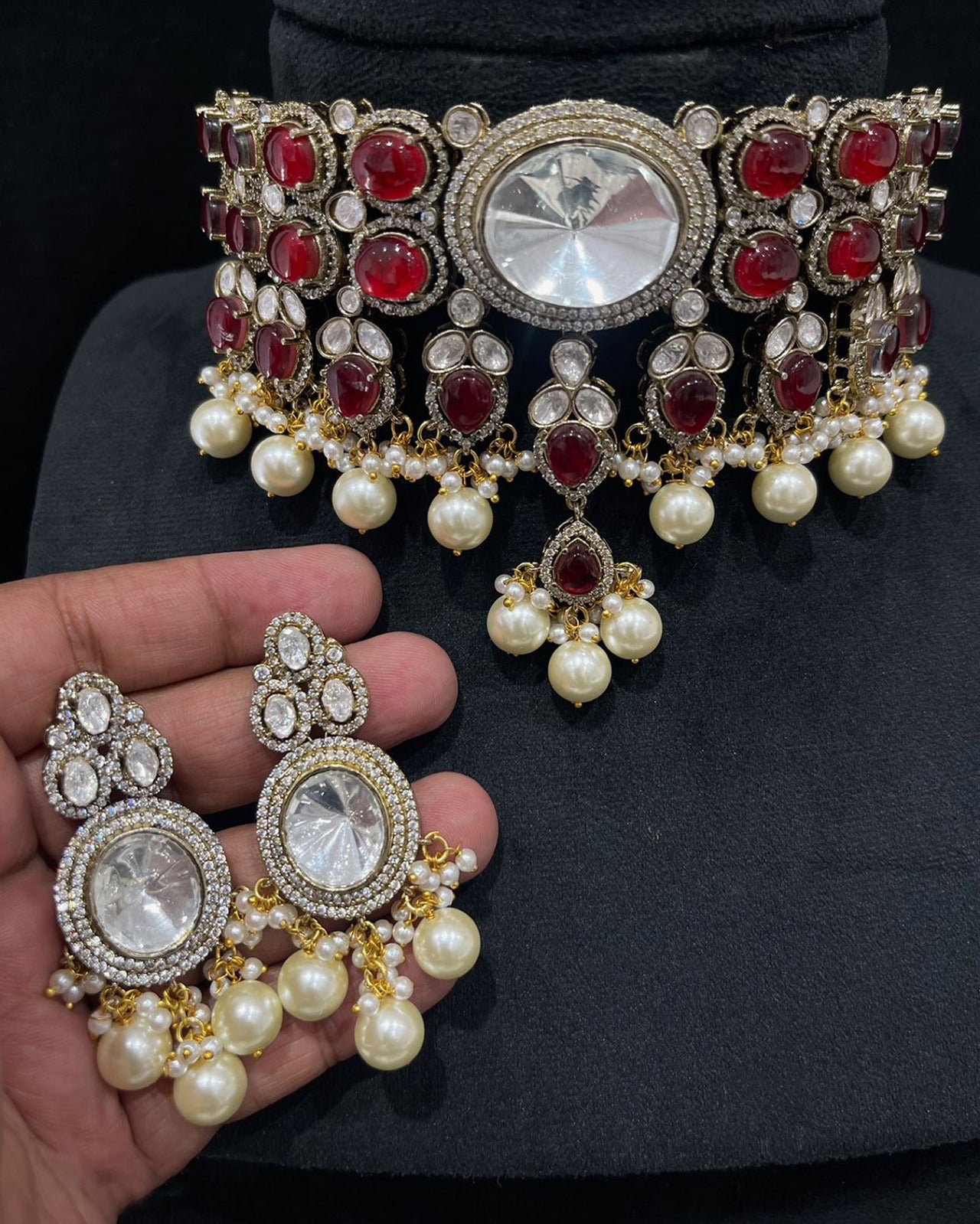Glorious Tradition Polki Choker