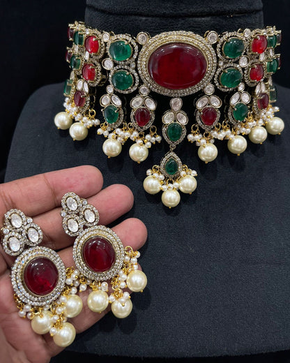 Glorious Tradition Polki Choker
