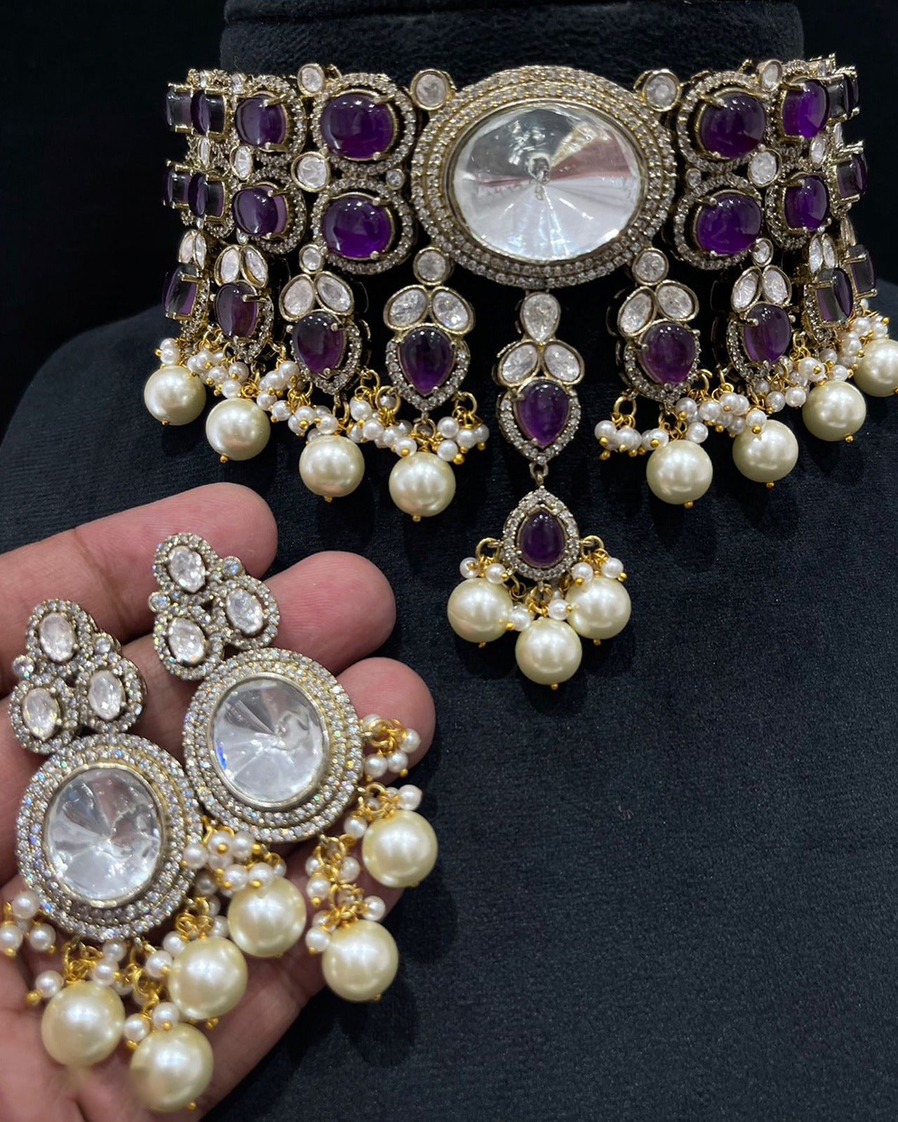 Glorious Tradition Polki Choker