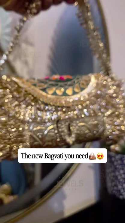 Classic Shimmer Clutch Potli bag