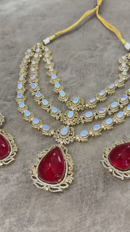 Red Layered Beauty