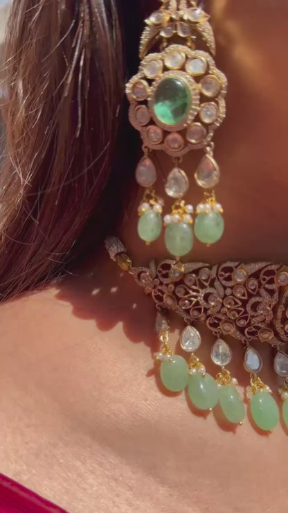 Elegant Kundan  Bridal Choker