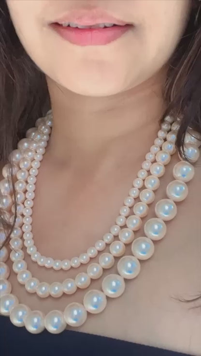 Luminous Pearl Elegance Necklace Set