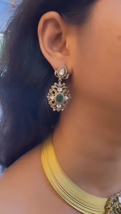 Fashion Kundan Choker Necklace Set